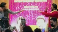 Ranveer Singh Shakes a Leg With Union Minister Anurag Thakur on Malhari Song at Dubai Expo 2020 (Watch Video)