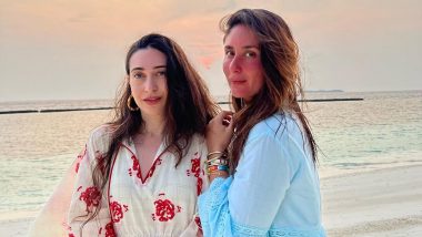 Karisma Kapoor Shares a Beautiful Picture With Her ‘Best Sister Ever’ Kareena Kapoor Khan From Their Maldives Trip!