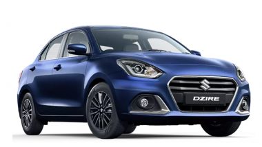 Maruti Suzuki Dzire S-CNG Launched, India Prices Start at Rs 8.14 Lakh