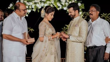 Malayalam Actor Shaheen Sidhique And Amrutha Das Get Engaged In A Grand Ceremony (View Pics)