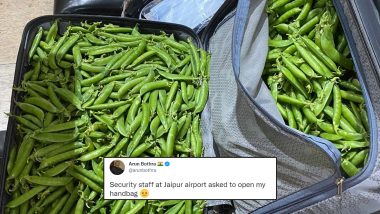 Peas Out! IPS officer Arun Bothra Stopped By Security at Jaipur Airport Courtesy His Bag Full of Green Peas