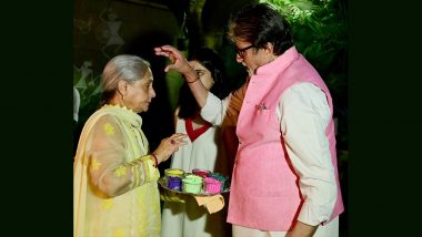 Amitabh Bachchan Shares a Lovely Picture With Wife Jaya Bachchan on the Occasion of Holi 2022!