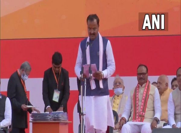 India News | Keshav Prasad Maurya Takes Oath as Deputy CM of Uttar Pradesh