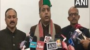 Himachal Pradesh CM Jairam Thakur Thanks PM Narendra Modi for Extending Pradhan Mantri Garib Kalyan Anna Yojana Till September 2022