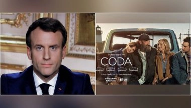 Entertainment News | French President Emmanuel Macron Congratulates Team 'CODA' for Big Win at 2022 Oscars