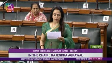 India News | Hema Malini Urges Govt to Make Resources Available for Completion of National Mission on Cultural Mapping