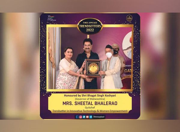 Business News | Meet Sheetal Bhalerao: The Successful Woman COO of QuikShef & Mobility Ltd Bags the Trendsetter Award 2022