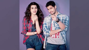 Entertainment News | Sidharth Malhotra Holds Train of Kriti Sanon's Dress at Awards Night, Fans Hail Him as 'gentleman'