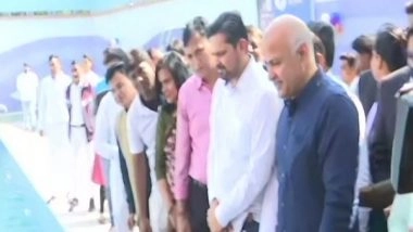 India News | Delhi Deputy CM Inaugurates Swimming Pools in Government School