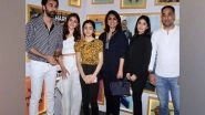 Entertainment News | Alia Bhatt Joins Ranbir Kapoor and Family at 'Sharmaji Namkeen' Screening
