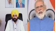 India News | Punjab CM Bhagwant Mann to Meet PM Modi Today