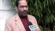 India News | Naqvi Slams Congress, Says Party Doing Politics at the Time of Crisis