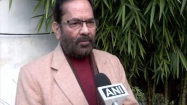 India News | Naqvi Slams Congress, Says Party Doing Politics at the Time of Crisis