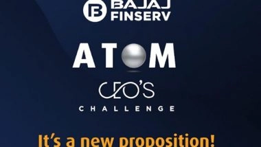 Business News | Bajaj Finserv Successfully Concludes Its B-school Campus Competition 'ATOM' Season 4, with FMS Delhi as the Winner and IIM Kozhikode in the Second Position