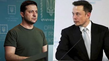 Ukrainian President Volodymyr Zelensky Invites Elon Musk To Visit Ukraine After the War