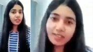 Uttar Pradesh Village Tera Pursaili&rsquo;s Pradhan Vaishali Yadav, Studying Medicine in Ukraine, in Trouble After She Posts Video for Help (Watch Video)