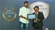 Business News | Chennais Amirta Bags 'The Best Institution in Hotel Management' Award at The Times Education Icons 2021-2022