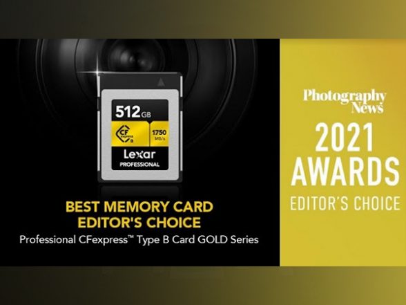 Business News | Lexar Professional CFexpress Type-B Card Wins Photography News 'Best Memory Card - Editor's Choice' Award - Vimarsana News