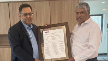 Business News | Nandan Nilekani Felicitated with the IET India Lifetime Achievement Award 2021