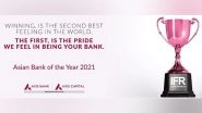 Business News | Axis Bank Bags IFR Asia's Asian Bank of the Year and India Bond House Award