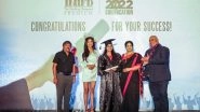 Business News | Femina Miss India 2020 Runner-up Maanya Singh at INIFD Kothrud, Pune for Annual Convocation