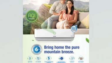Business News | Voltas Launches Its 2022 Range of PureAir Inverter AC with Assured Purity; Strengthens Its Portfolio of Cooling Products and Home Appliances