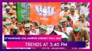 Uttarakhand, Goa & Manipur Assembly Polls 2022: BJP Headed For A Big Win In All The Three States