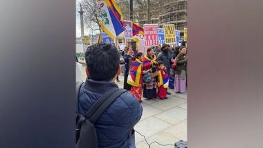 World News | Tibetans Protest in London Against China's Illegal Occupation of Tibet