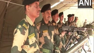 India News | Weapons on Display at BSF Camp in Srinagar