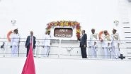 India News | Indian Coast Guard Ship 'Saksham' Dedicated to Nation on Wednesday in Goa