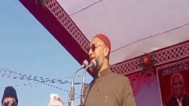 India News | 2022 Assembly Polls: SP Chief Not Capable of Stopping BJP from Coming to Power in UP, Says Asaduddin Owaisi