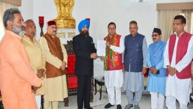India News | Uttarakhand CM Pushkar Dhami Resigns Day After Assembly Election Results