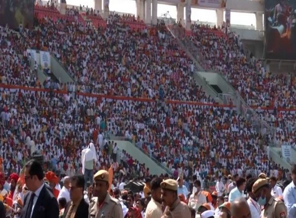 India News | Air of Festivity at Yogi's Oath-taking Ceremony Venue