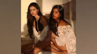 Entertainment News | Ananya Panday Cheers for BFF Suhana Khan's IPL Team