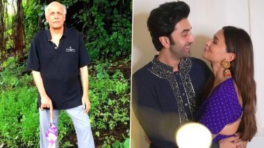 Ranbir Kapoor-Alia Bhatt Marriage: Mahesh Bhatt Goes for Morning Walk Before Daughter’s Wedding (Watch Video)