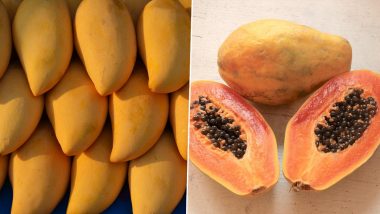Summer Alert! From Mangoes to Papaya, Here Are 8 Water-Rich Fruits That Will Help You Stay Hydrated in the Scorching Heat