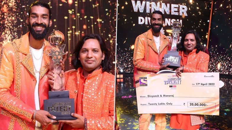 Divyansh Kacholia and Manuraj Singh Rajput Lift the Trophy on India’s Got Talent 9
