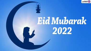 Eid Mubarak 2022 Messages & Eid ul-Fitr HD Wallpapers: Best Wishes, WhatsApp Status, Happy Eid Greetings, Sayings and Quotes To Share on Festival Day