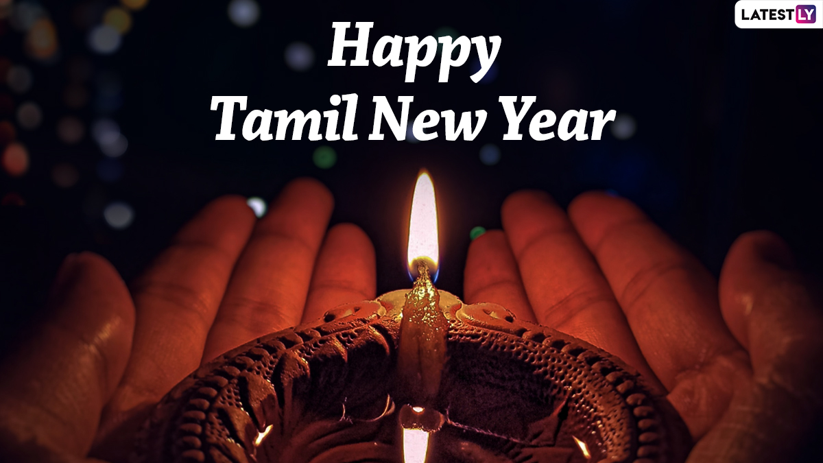 Tamil New Year 2022 Wishes & Puthandu Vazthukal in Tamil Images ...