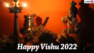Happy Vishu 2022 Greetings & Vishu Ashamsakal HD Photos: Kerala New Year Messages, WhatsApp Status, Quotes, Images and Wishes for Family & Friends