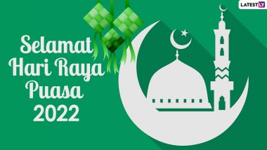 Hari Raya Puasa 2022 Greetings & Selamat Hari Raya Aidilfitri Wishes: WhatsApp Messages, Images, HD Wallpapers, SMS and Quotes To Celebrate Eid ul-Fitr