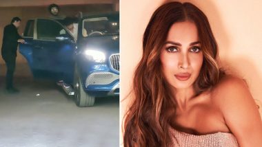 Arjun Kapoor Visits Girlfriend Malaika Arora at Her Residence as She Recovers After Car Accident (Watch Video)