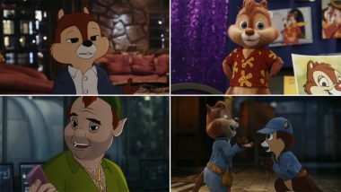 Chip n’ Dale Rescue Rangers Trailer: John Mulaney, Andy Samberg and KiKi Layne’s Animated Film To Stream on Disney Plus From May 20! (Watch Video)