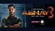 Abhay 3 Full Series In HD Leaked On Torrent Sites & Telegram Channels For Free Download And Watch Online; Kunal Kemmu&rsquo;s ZEE5 Show Is The Latest Victim Of Online Piracy?