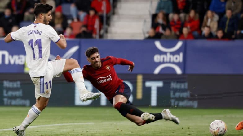 Osasuna 1-3 Real Madrid, La Liga 2021-22: Los Blancos Move Closer To League Title (Watch Goal Video Highlights)