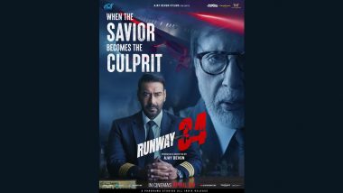 Runway 34: Second Trailer Of Ajay Devgn, Amitabh Bachchan’s Film To Be Released On April 11 (View Poster)