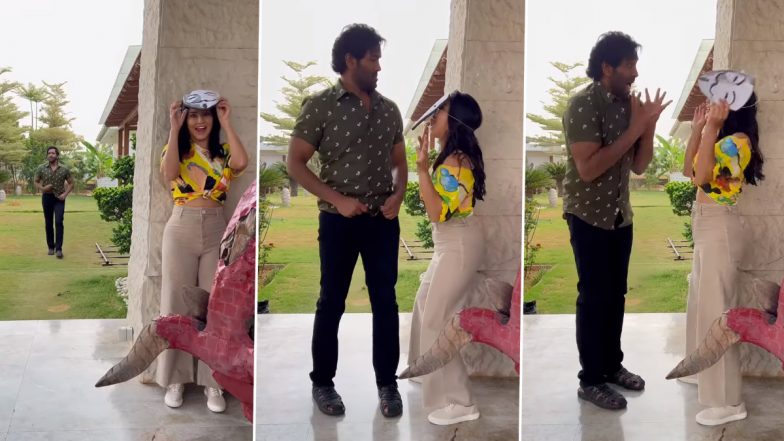 Sunny Leone Tries to Prank Vishnu Manchu, Fails in an Epic Manner (Watch Video)