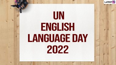 UN English Language Day 2022: Fun Facts About the English Language That Will Surprise You!