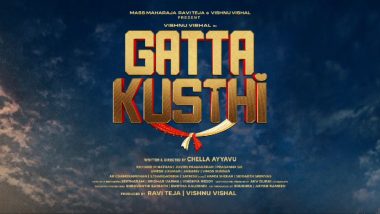 Gatta Kusthi: Vishnu Vishal Is All Set To Wrestle With A Twist In Chella Ayyavu’s Film; Check Out The Title Look Motion Poster