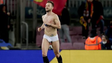 Ivan Rakitic Strips, Literally GIVES EVERYTHING to Fans on His Camp Nou Return Following Sevilla’s Match Against Barcelona (See Pic and Video)